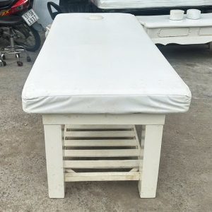 Ghế Massage Spa Cũ Khung Gỗ Lót Nệm (Nhiều Màu)