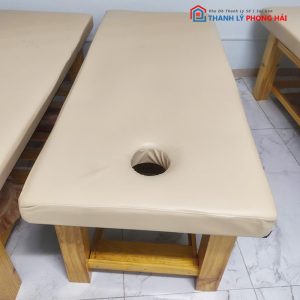 Ghế Massage Spa Cũ Khung Gỗ Lót Nệm (Nhiều Màu)