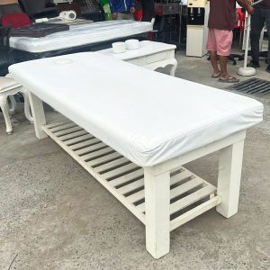Ghế Massage Spa Cũ Khung Gỗ Lót Nệm (Nhiều Màu)