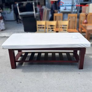 Ghế Massage Spa Cũ Khung Gỗ Lót Nệm (Nhiều Màu)
