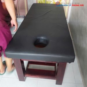 Ghế Massage Spa Cũ Khung Gỗ Lót Nệm (Nhiều Màu)