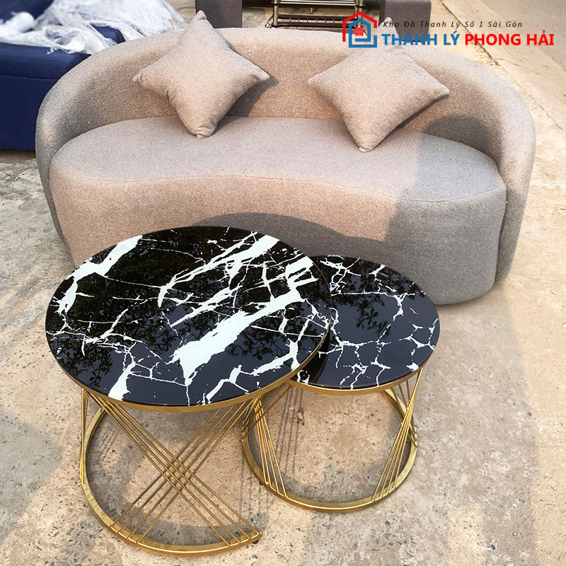 thanh-ly-bo-ghe-sofa-cong-boc-nhung-1m7-moi-99-4 Thanh Lý Bộ Sofa Cong Vải Nhung Mới 99%