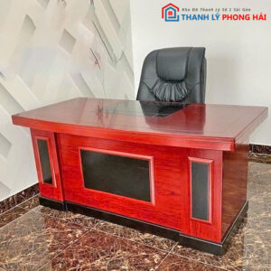 Thanh Lý Bàn Giám Đốc Cao Cấp 1m6 Mới 99%