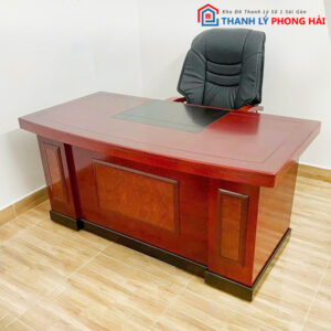 Thanh Lý Bàn Làm Việc Lãnh Đạo 1m6 Mới 99%