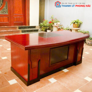 Bàn Giám Đốc Truyền Thống 1m8 Mới 99%