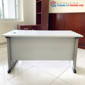Bàn Làm Việc Chân Sắt Cũ Hiệu Hòa Phát