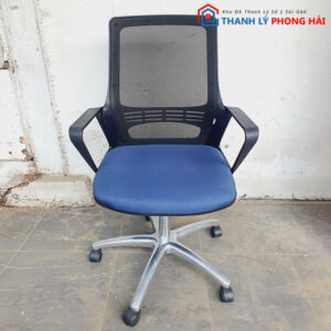 Ghế Xoay Crystal Chân Nhôm Cũ