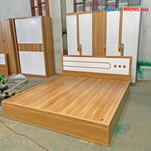 Thanh Lý Giường Ngủ Ốp Chỉ Hiện Đại Mới 99% (nhiều màu)