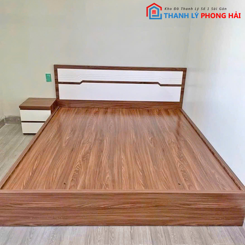 giuong-ngu-thanh-ly-3 Thanh Lý Giường Ngủ Ốp Chỉ Hiện Đại Mới 99% (nhiều màu)