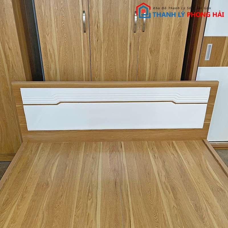 giuong-ngu-thanh-ly-6 Thanh Lý Giường Ngủ Ốp Chỉ Hiện Đại Mới 99% (nhiều màu)