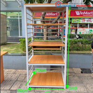 Khung Kệ Sắt Cũ Bền Đẹp 1m9x90cm
