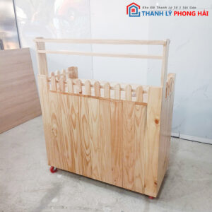 Thanh Lý Quầy Take Away Gỗ Cao Su Mới 99% (3 kích thước)