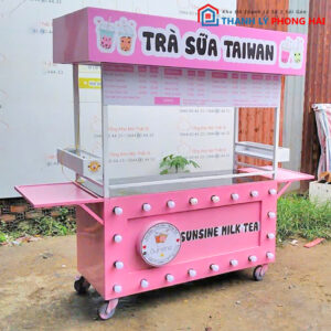 Quầy Xe Take Away Cao Cấp Có Đèn Mới 99%