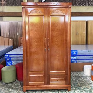 Thanh Lý Tủ Quần Áo 2 Cánh Gỗ Xoan Đào Mới 99%