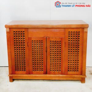 Tủ Giày Cửa Lưới Gỗ Cao Cấp Mới 99%