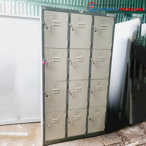 Tủ Locker Sắt 12 Ngăn Cũ Đẹp