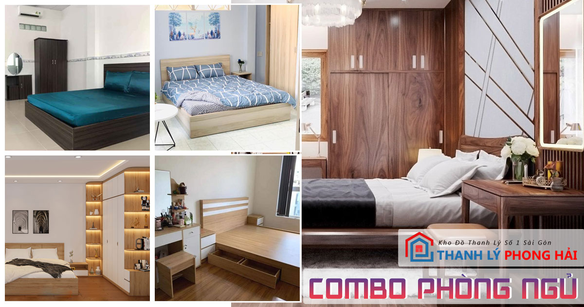 Combo nội thất phòng ngủ thanh lý