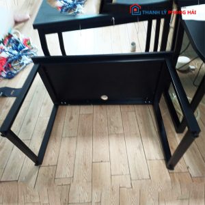 Bàn Làm Việc Chân Sắt U 1m2 Cũ