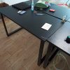 Bàn Làm Việc Chân Sắt U 1m2 Cũ