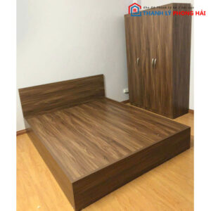 Bộ Giường Tủ MDF Đơn Giản Sang Trọng Mới 99%