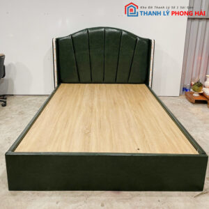 Giường 1m4 Bọc Da Sang Trọng Mới 99%