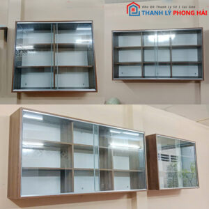 Thanh Lý Tủ Cửa Kính Lùa Treo Tường Mới 99% (nhiều kích thước)
