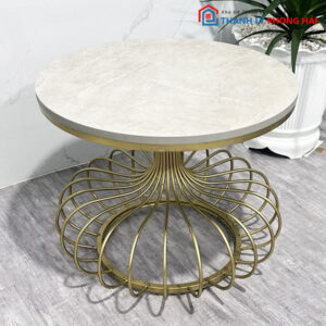 Thanh Lý Bàn Sofa Đồng Hồ Cát Mặt Tròn Mới 99%