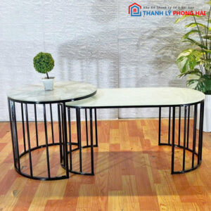 Thanh Lý Bàn Sofa Đôi Kiểu Dáng Hiện Đại Mới 99%
