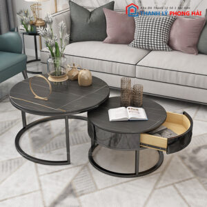 Thanh Lý Bàn Sofa Đôi Thiết Kế Đẳng Cấp Mới 99%