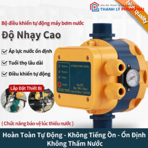 Công Tắc Áp Lực Máy Mơm Tự Động 220V 1100W Mới 99%