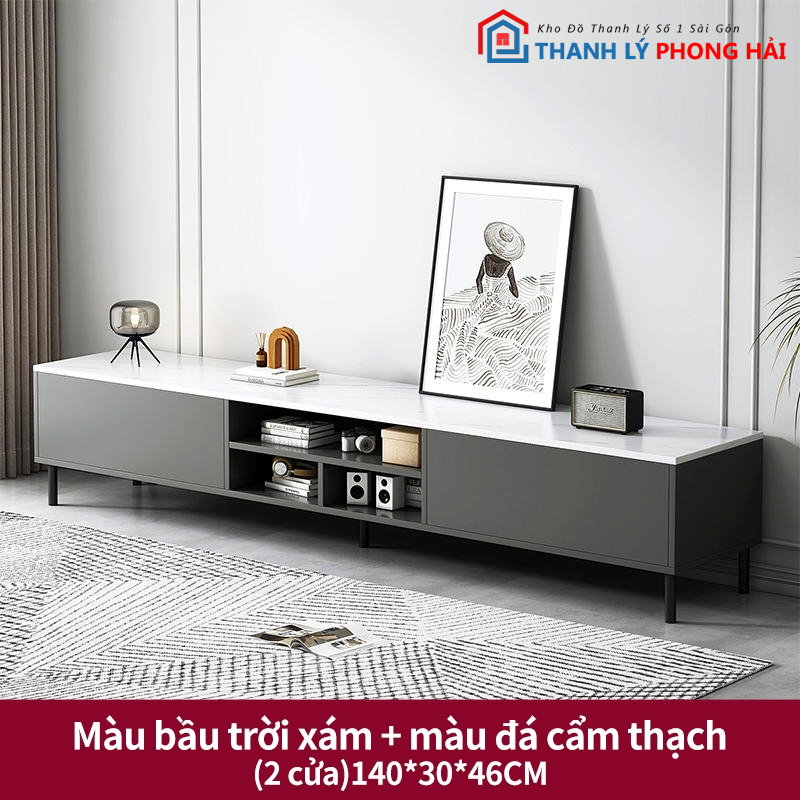 ke-tivi-thanh-ly-1 Thanh Lý Kệ Gỗ Tivi Để Sàn Bền Đẹp Mới 99%