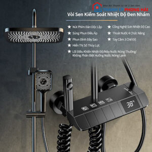 Thanh Lý Bộ Vòi Sen Nút Đàn Piano Cao Cấp Mới 99%