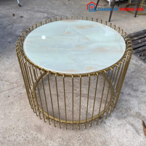 Thanh Lý Bàn Tròn Sofa Mặt Đá Mới 99% (2 màu)