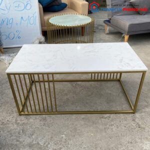 Thanh Lý Bàn Sofa Mặt Đá Chữ Nhật Mới 99%