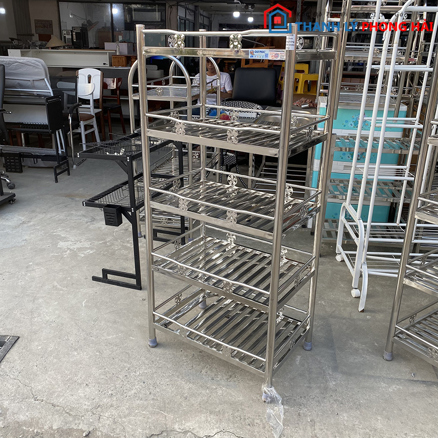 do-gia-dung-inox-cu-7-1 Kệ Inox Chính Hãng Qui Phúc 5 Tầng Mới 95%