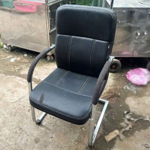 Ghế Chân Quỳ Inox Bọc Da Cũ Đẹp Cao Cấp