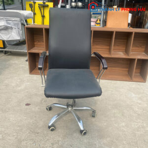 Ghế Văn Phòng Bọc Da Lưng Cao Cũ Đẹp 90%