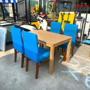 Bộ Bàn Ghế Nhà Hàng Cũ Bền Đẹp (có sẵn sll)