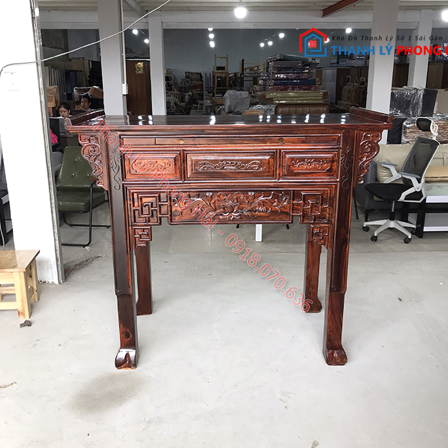 ban-tho-go-muong-thanh-ly-7 Gợi Ý 7 Mẫu Bàn Thờ Gỗ Muồng Thanh Lý Bền Đẹp Sang Trọng Tại Phong Hải