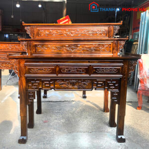 Bàn Thờ Gỗ Muồng 3 Tầng Mới 99% (2 kích thước)