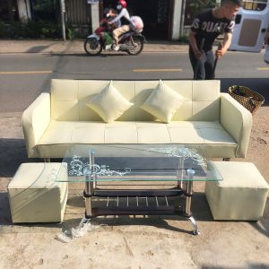 Bộ Sưu Tập Sofa Bed Bọc Da Cao Cấp Mới 99%