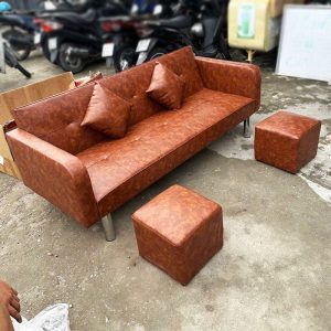 Bộ Sưu Tập Sofa Bed Bọc Da Cao Cấp Mới 99%