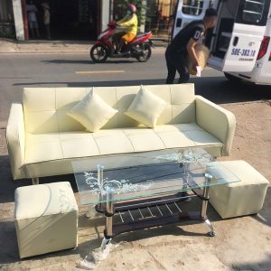 Bộ Sưu Tập Sofa Bed Bọc Da Cao Cấp Mới 99%