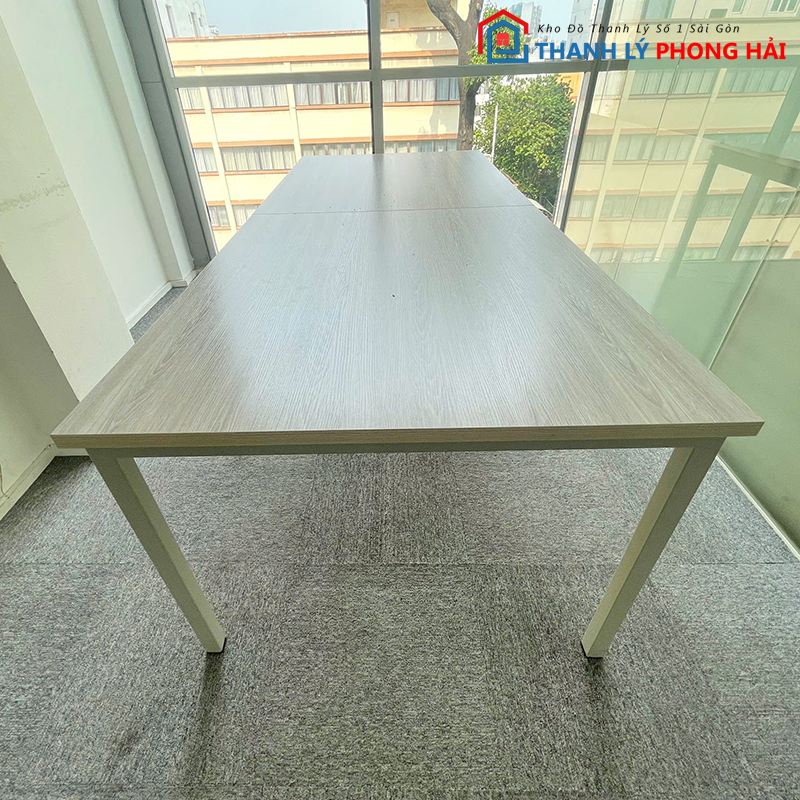 ban-hop-cu-2-2 Bàn Họp Văn Phòng Chân Sắt Cũ 2m4
