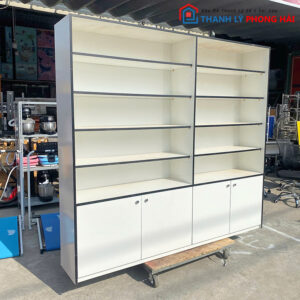 Tủ Kệ Trưng Bày Cao Cấp 2mx2m2 Mới 99%