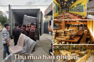 Thu mua bàn ghế quán ăn, quán nhậu, nhà hàng