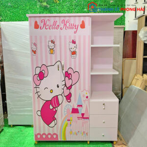 Tủ Quần Áo Nhựa 1m2 Cho Bé Mới 99%