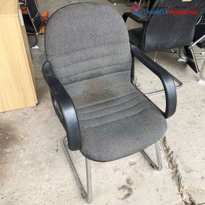 Ghế Văn Phòng Chân Quỳ Cũ Lưng Bọc Vải Màu Xanh (Nhiều Màu)