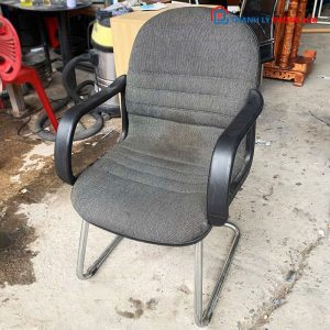 Ghế Văn Phòng Chân Quỳ Cũ Lưng Bọc Vải Màu Xanh (Nhiều Màu)