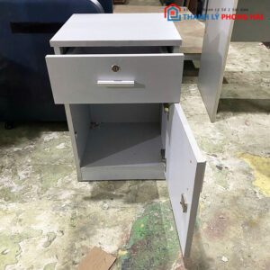 Tủ Tab Cabin Trắng Cũ 2 Ngăn Tiện Dụng